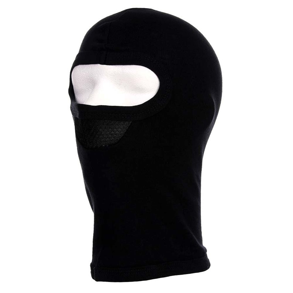 Cagoule 1 trou avec masque noir - Fostex Garments
