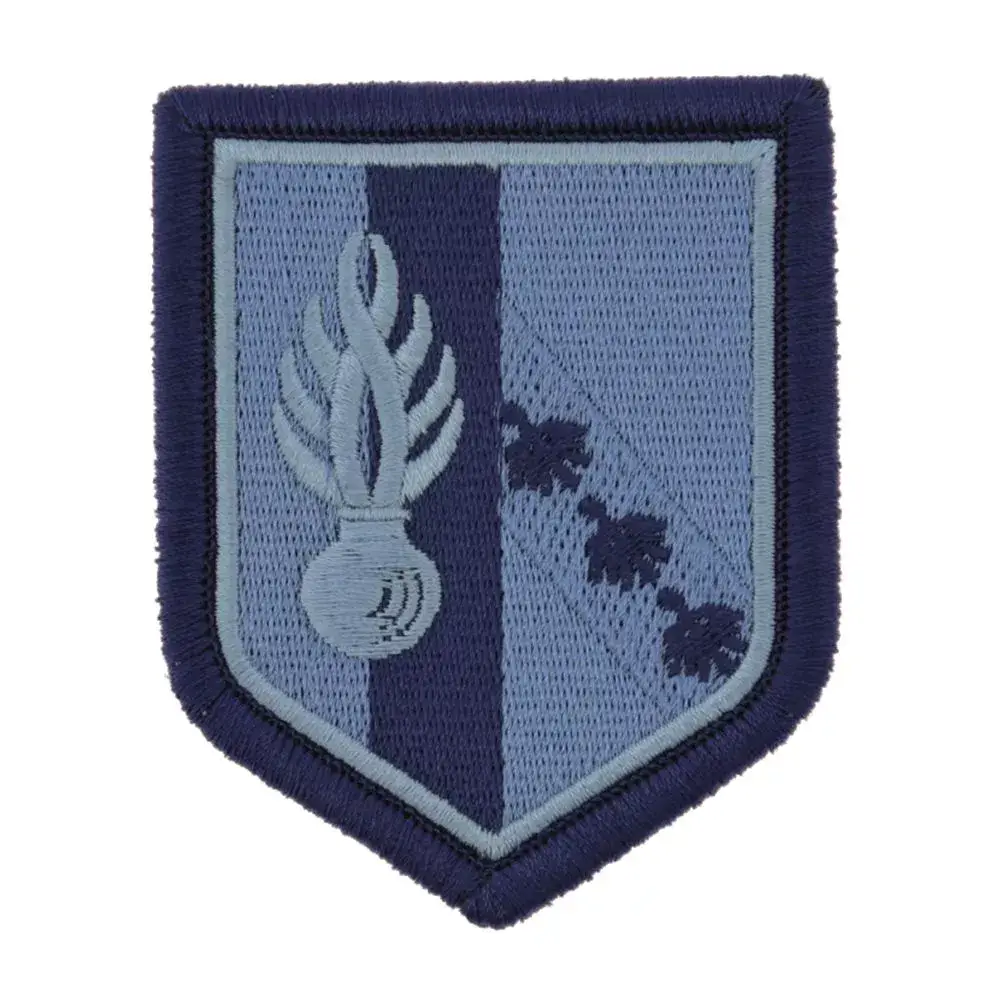 Ecusson de Bras Brode Zone de defense de Metz BV Bleu Ecusson de Bras Brode Zone de defense de Metz BV Bleu