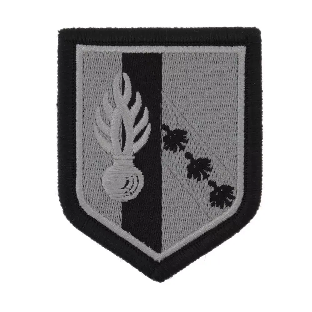 Ecusson de Bras Brode Zone de defense de Metz BV Noir Ecusson de Bras Brode Zone de defense de Metz BV Noir
