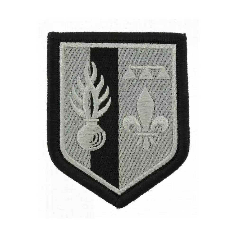 Ecusson de Bras Brode Zone de defense de Marseille BV Noir Ecusson de Bras Brode Zone de defense de Marseille BV Noir