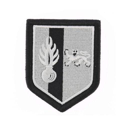 Ecusson de Bras Brode Zone de defense de Bordeaux BV Noir