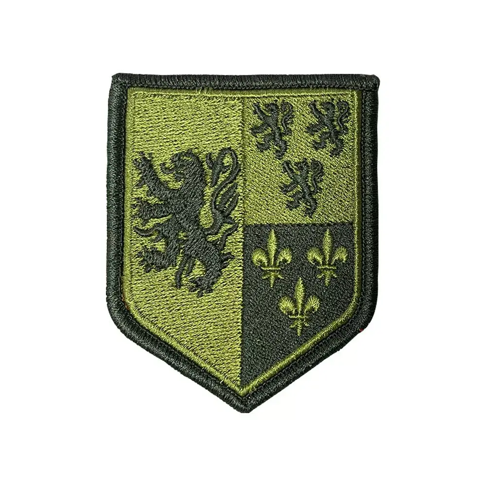 Ecusson de bras brode Nord-Pas-De-Calais-Picardie basse visibilite vert Ecusson de bras brode Nord-Pas-De-Calais-Picardie basse visibilite vert