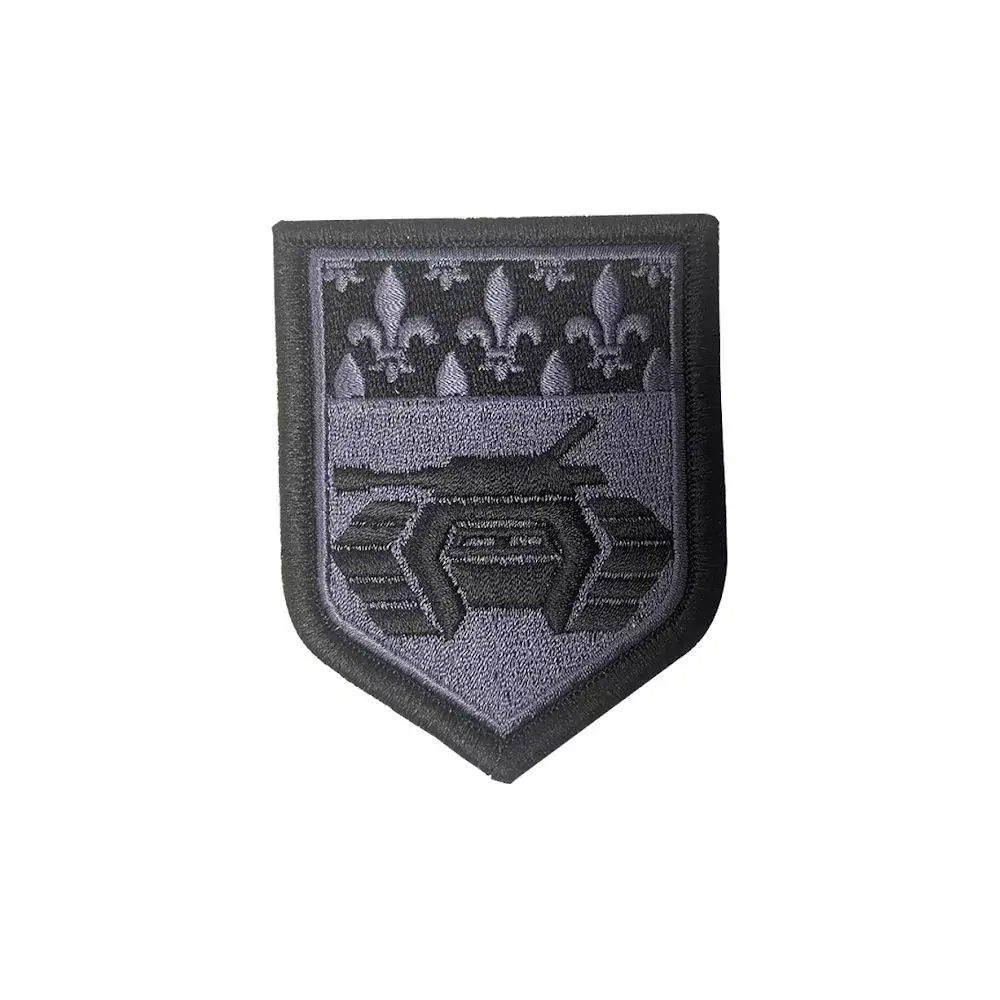 Ecusson de bras Brode GBGM BV Noir