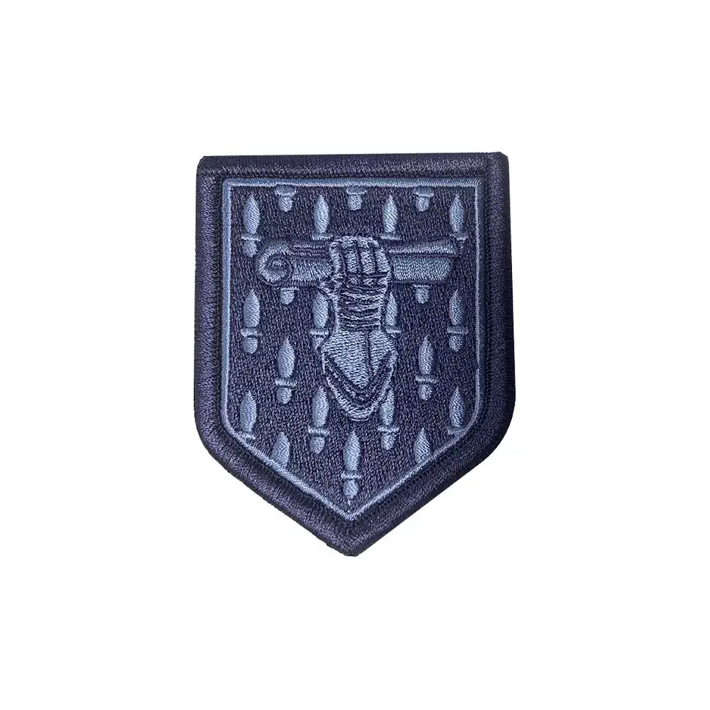 Ecusson de Bras Brode Ecole Sous Officier Gendarmerie NationaleBV Vert