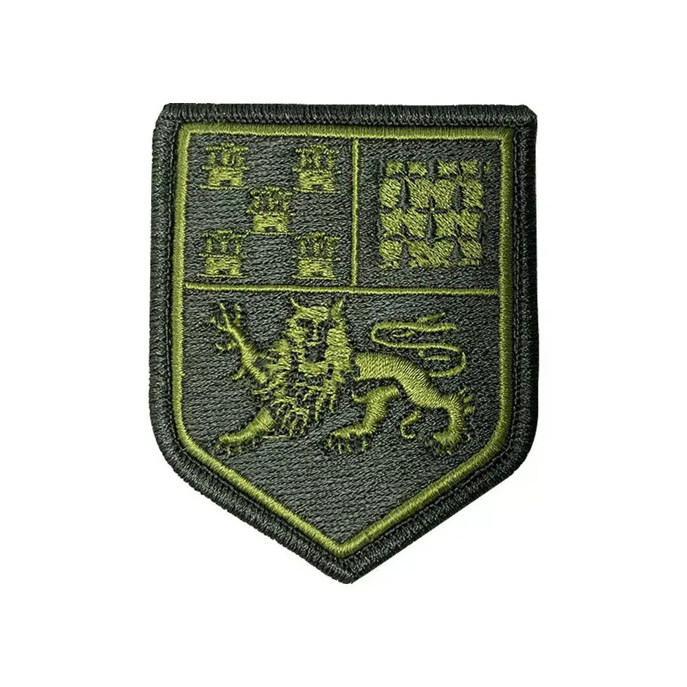 Ecusson de bras brode Aquitaine Limousin Poitou-Charentes basse visibilite vert Ecusson de bras brode Aquitaine Limousin Poitou-Charentes basse visibilite vert