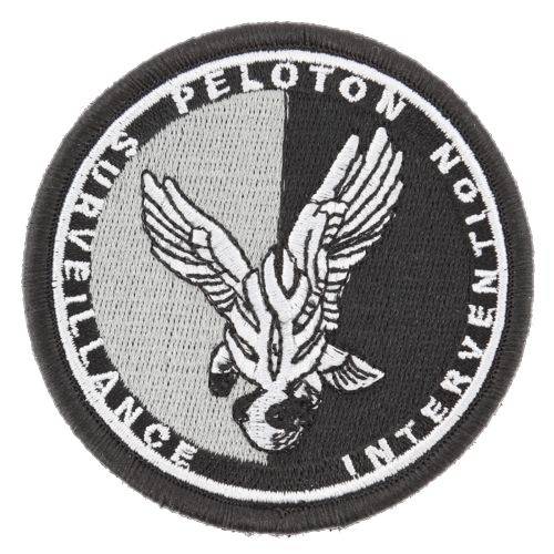 Ecusson de bras brode Gendarmerie PSIG noir