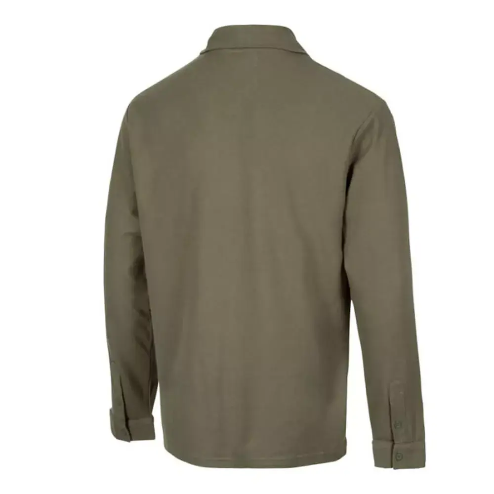 Chemise F1 coton vert armee