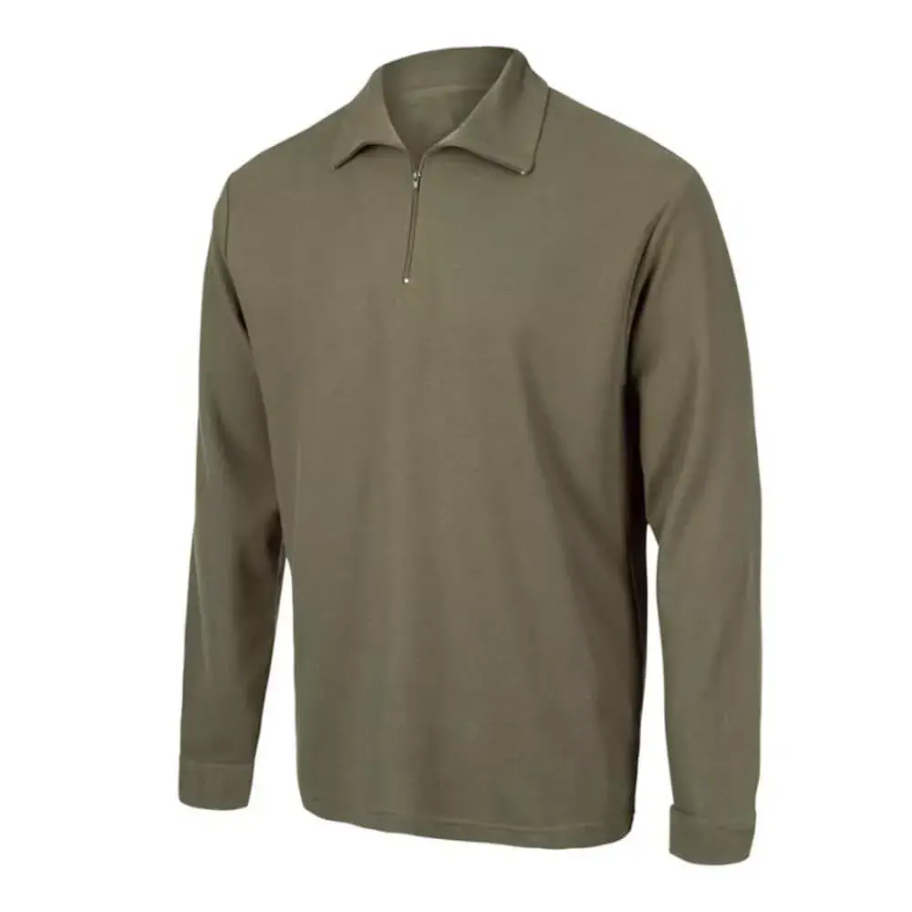 Chemise F1 coton vert armee