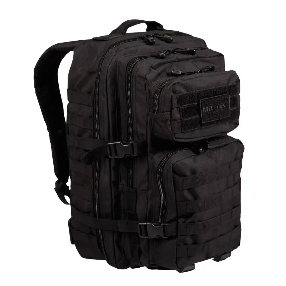 Sac à dos US Assault pack 40L noir - Miltec Sac à dos US Assault pack 40L noir - Miltec