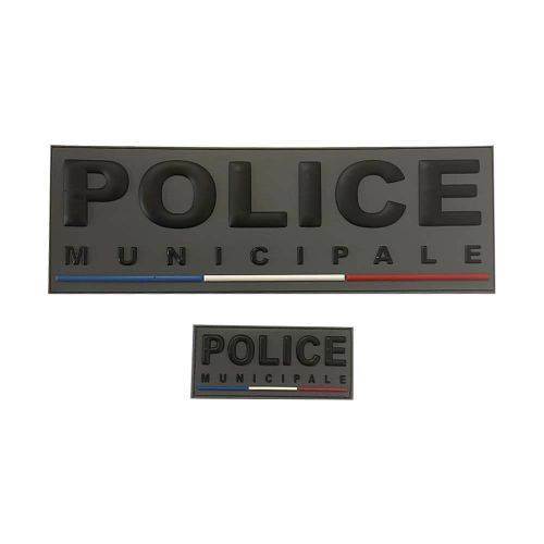 Jeu de bandes basse visibilité PVC Police Municipale France