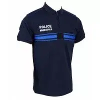 Polo zip manches courtes double face Police Municipale - DMB Uniforme