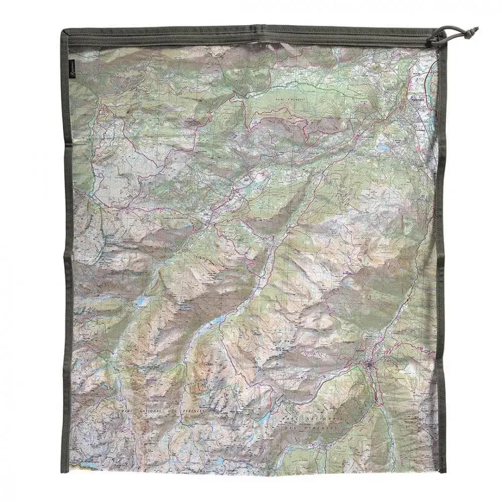 Porte-carte transparent Expédition vert olive - A10 Equipment