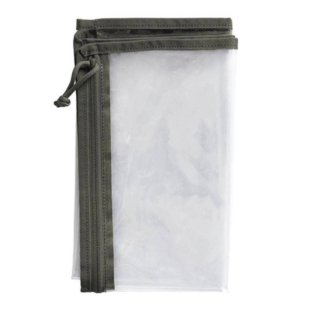 A10 Equipment Porte-Carte Transparent Expédition Vert Olive, Mixte, Taille Unique, Vert, Taille Unique