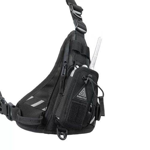 Porte radio holster 2 noir - Dimatex