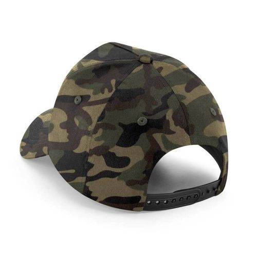 Casquette 5 pans avec patch amovible personnalisable camo