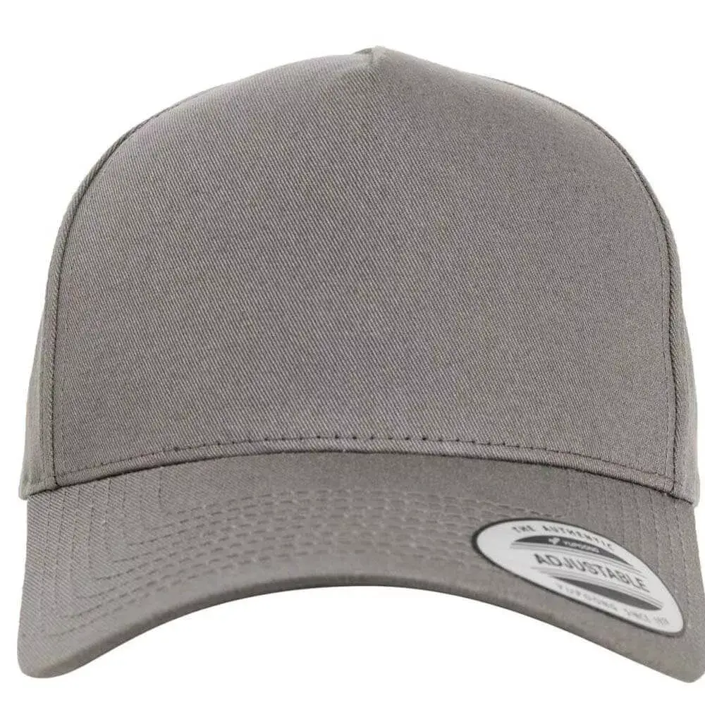 Casquette 5 pans personnalisable gris