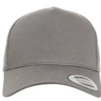 Casquette 5 pans personnalisable gris