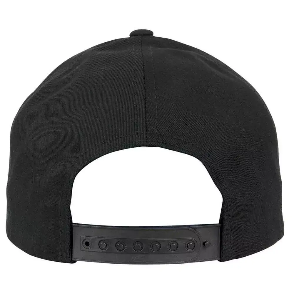 Casquette 5 pans personnalisable noir