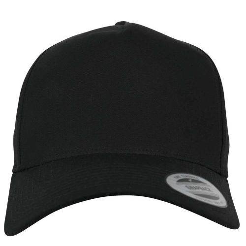 Casquette 5 pans personnalisable noir