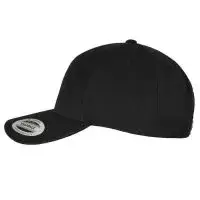 Casquette en laine 5 pans personnalisable noir