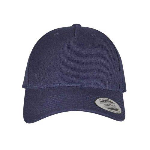Casquette en laine 5 pans personnalisable bleu marine