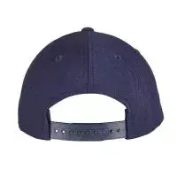 Casquette en laine 5 pans personnalisable bleu marine