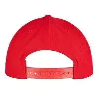 Casquette en laine 5 pans personnalisable rouge
