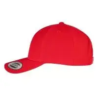 Casquette en laine 5 pans personnalisable rouge