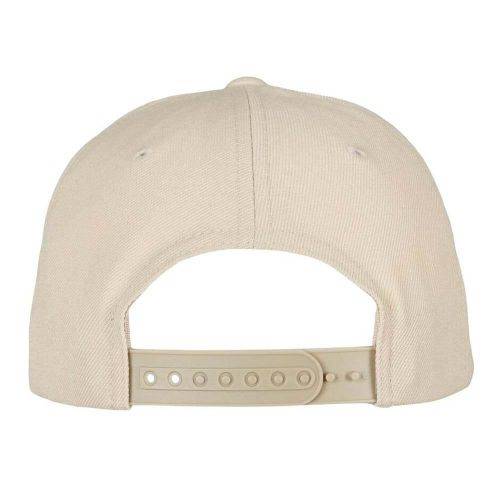 Casquette en laine 5 pans personnalisable tan