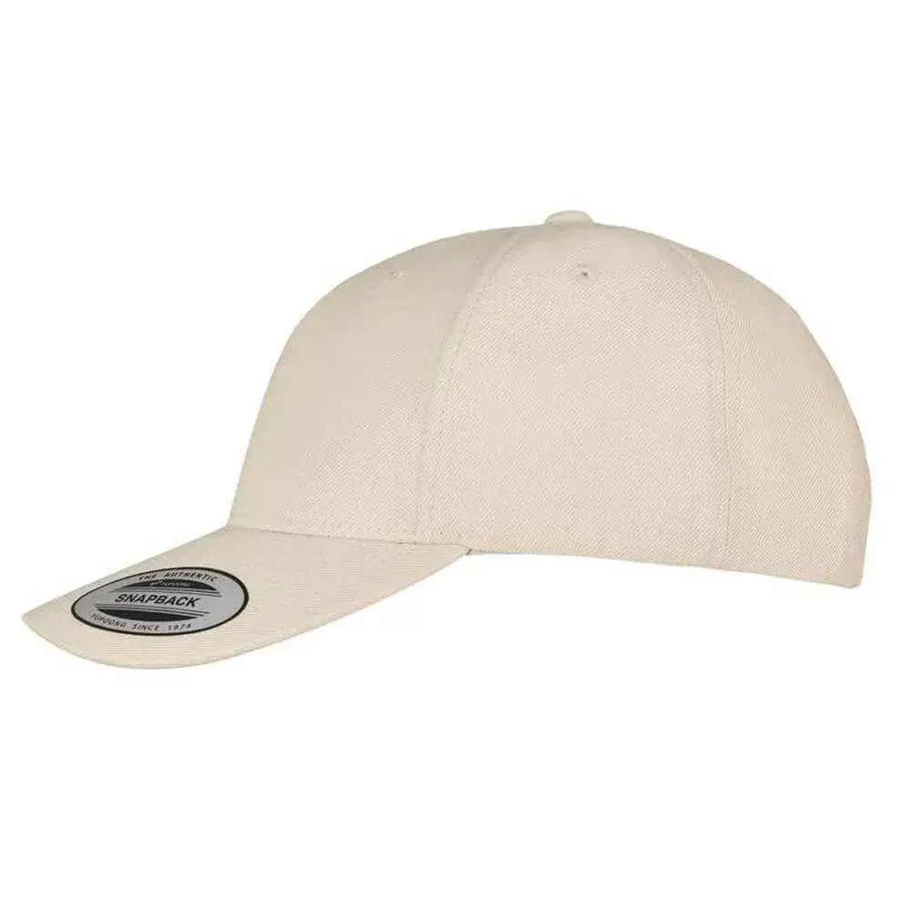 Casquette en laine 5 pans personnalisable tan