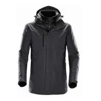 Parka homme 3 en 1 personnalisable gris