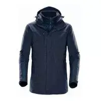 Parka homme 3 en 1 personnalisable bleu marine