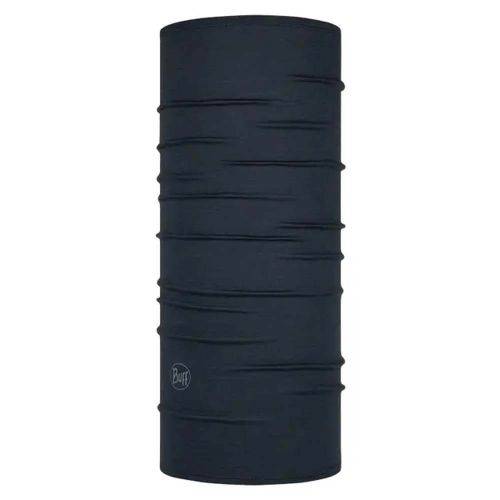 Tour de cou bleu marine en laine merinos - Buff