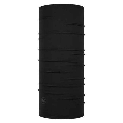 Tour de cou noir laine merinos Froid Extreme - Buff