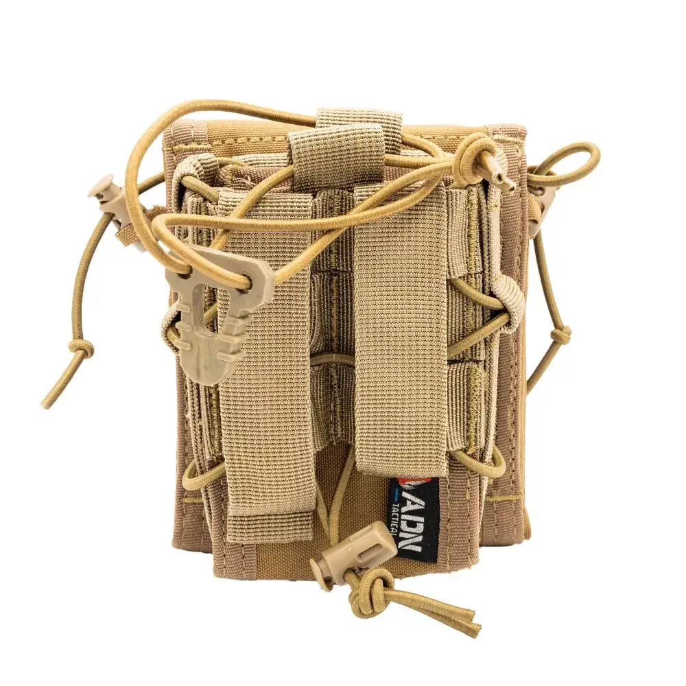 Poche de delestage avec chargeur M4 coyote - ADN Tactical Poche de delestage avec chargeur M4 coyote - ADN Tactical