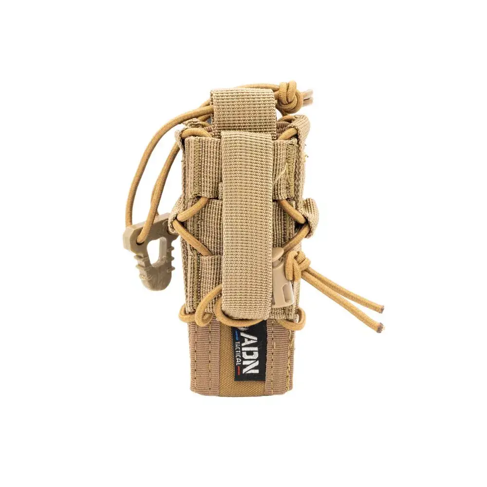 Porte chargeur simple 9 mm coyote - ADN Tactical Porte chargeur simple 9 mm coyote - ADN Tactical
