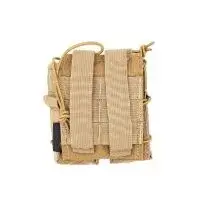 Porte chargeur double 9 mm coyote - ADN Tactical