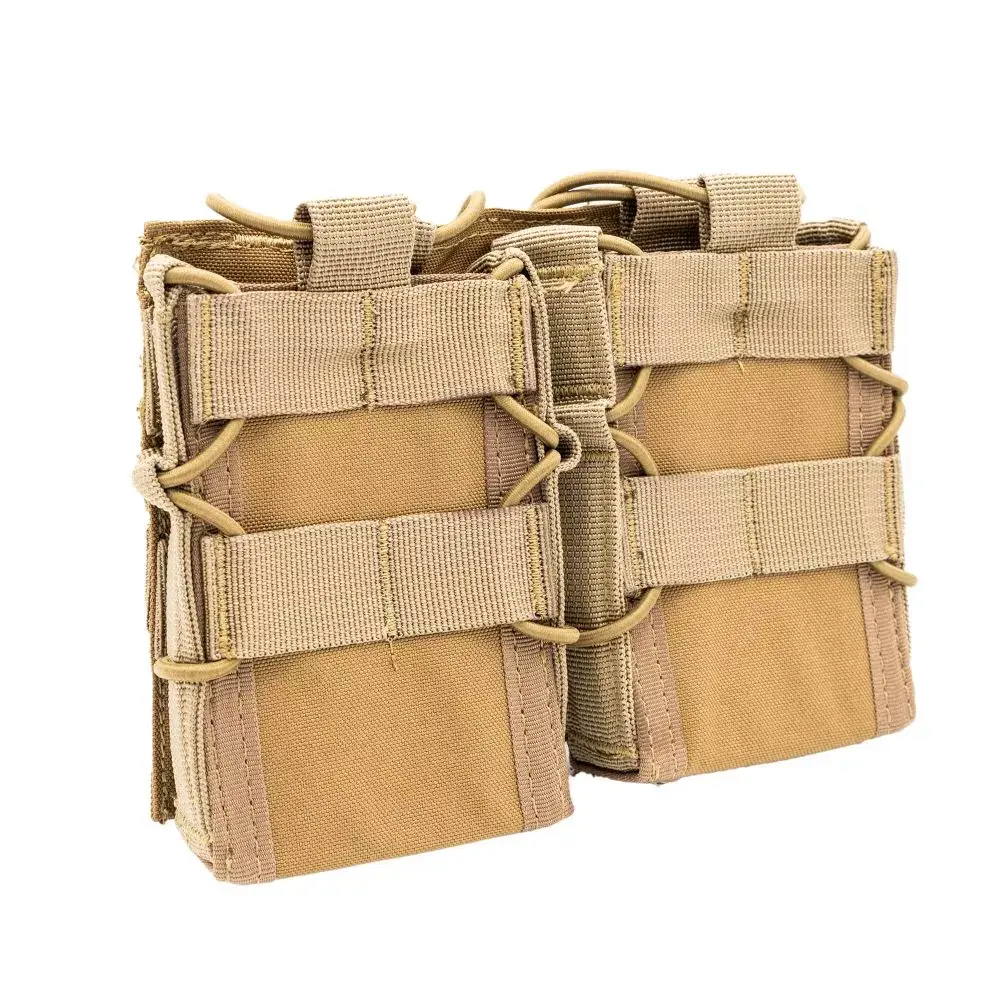 Porte chargeur double 223/M4 coyote - ADN Tactical Porte chargeur double 223/M4 coyote - ADN Tactical