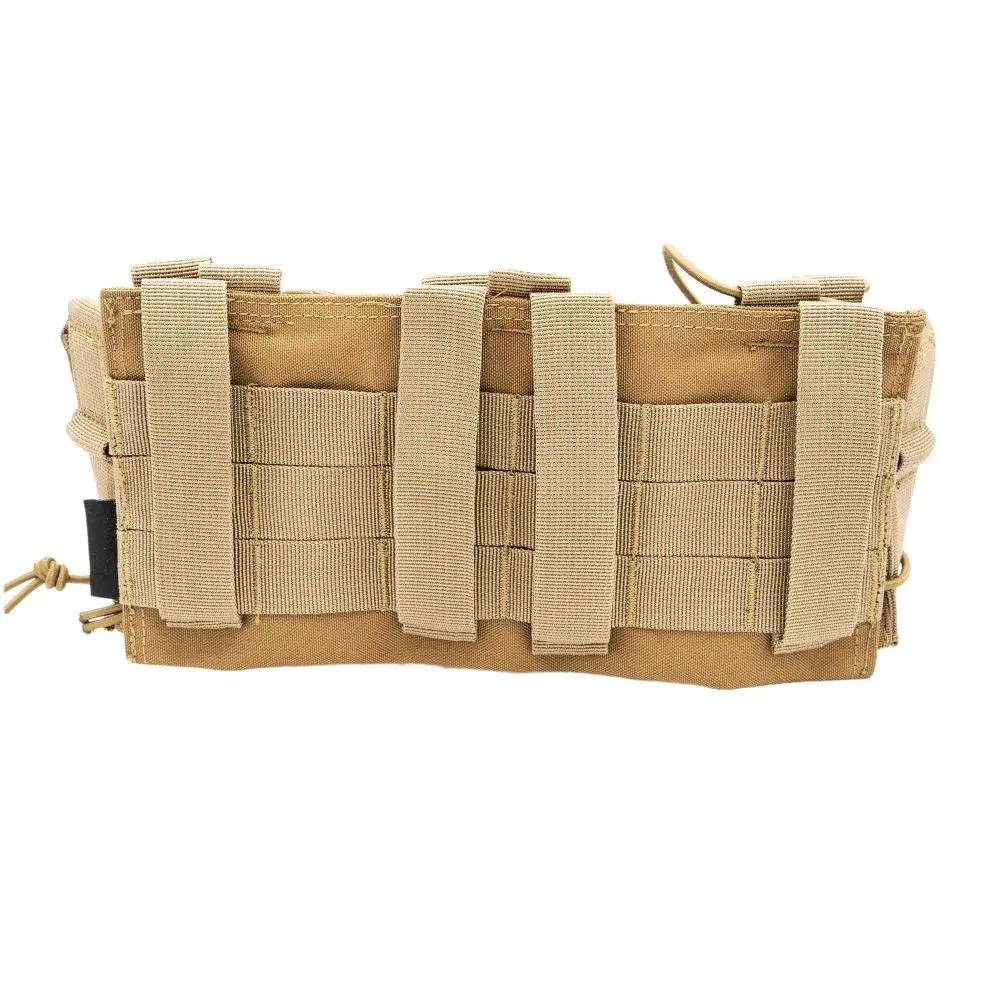 Porte chargeur triple 223/M4 coyote - ADN Tactical Porte chargeur triple 223/M4 coyote - ADN Tactical