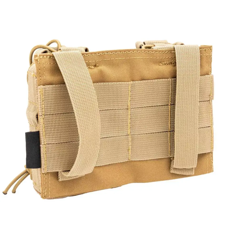 Porte chargeur double mixte 9mm / 223/M4 coyote - ADN Tactical