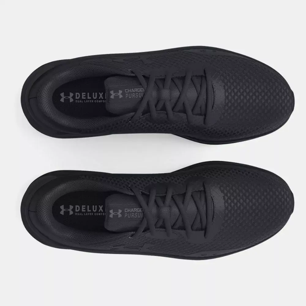 Chaussure de course Charges Pursuit 3 noir - Under Armour Chaussure de course Charges Pursuit 3 noir - Under Armour