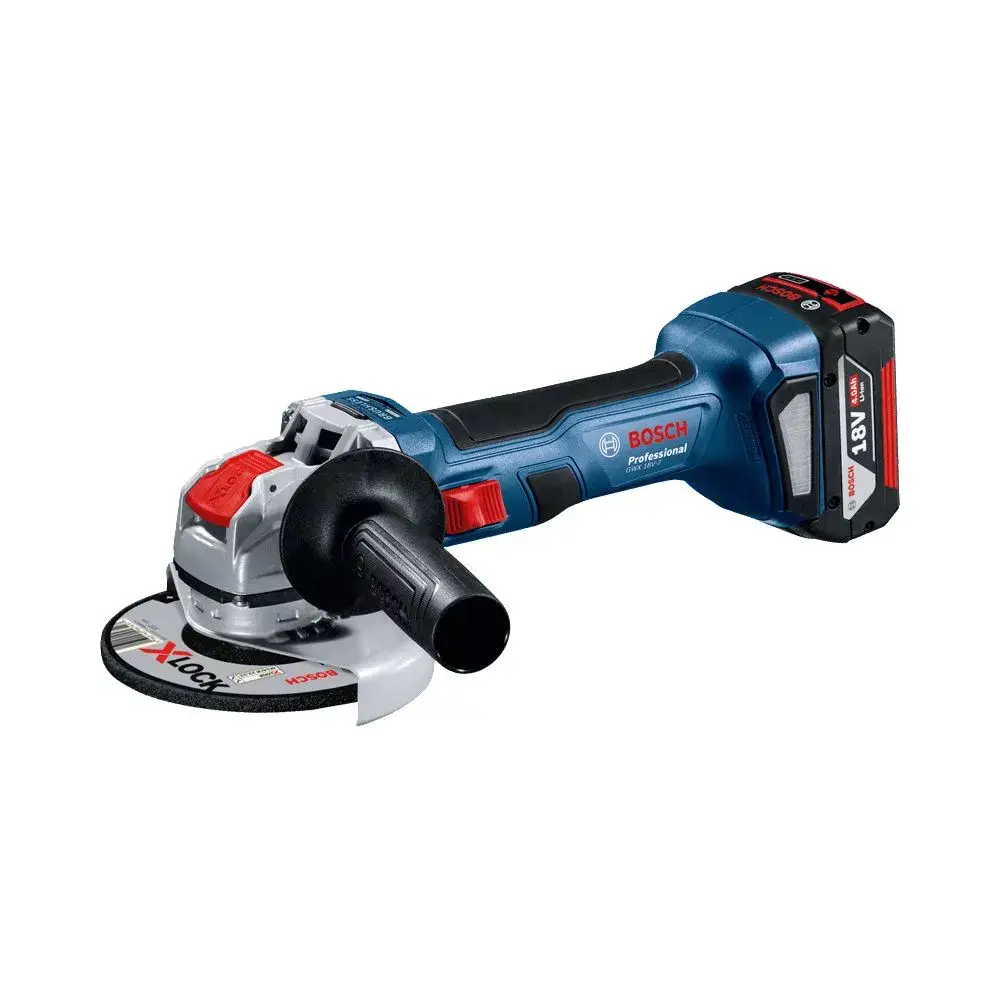 Meuleuse d'angle sans fil 18 V avec système X-Lock