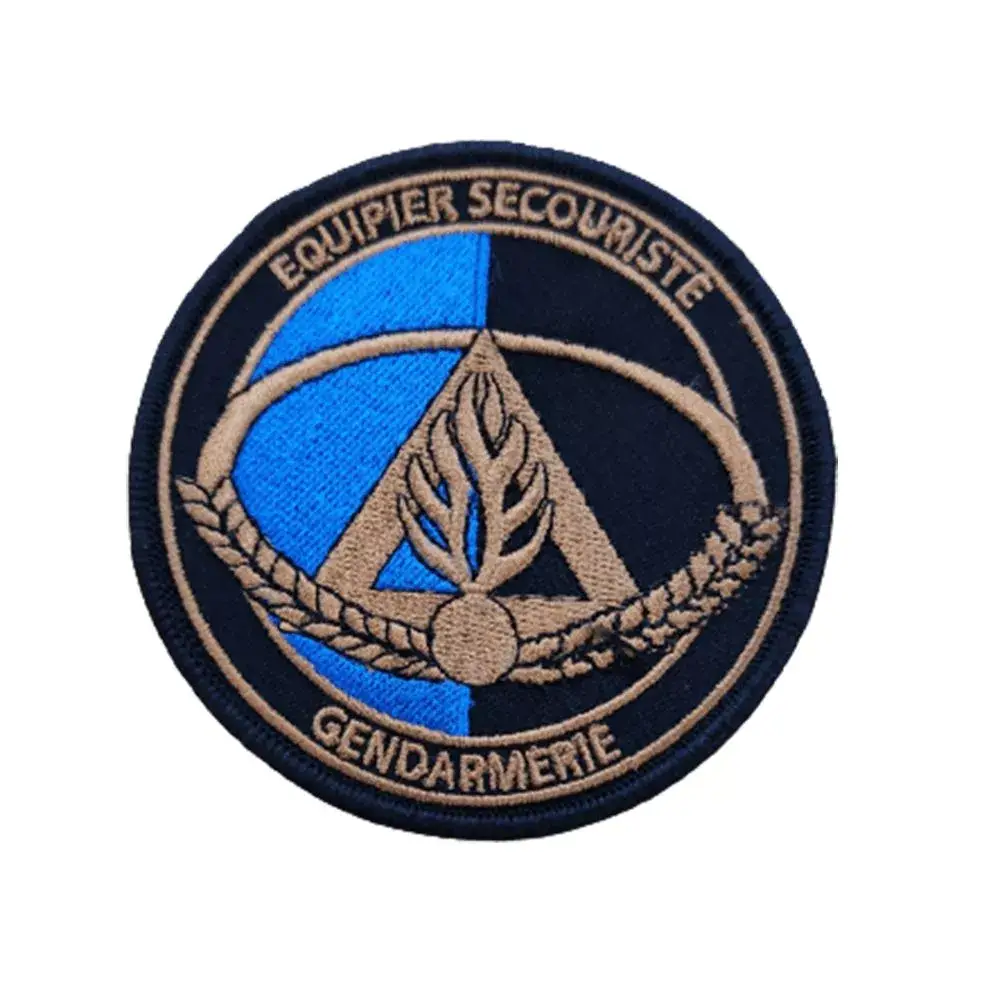 Ecusson de Bras Brode Equipier Secouriste GNS098 Ecusson de Bras Brode Equipier Secouriste GNS098