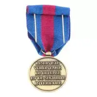 Medaille ordonnance Reserviste de la Defense et de la Securite Interieure Bronze