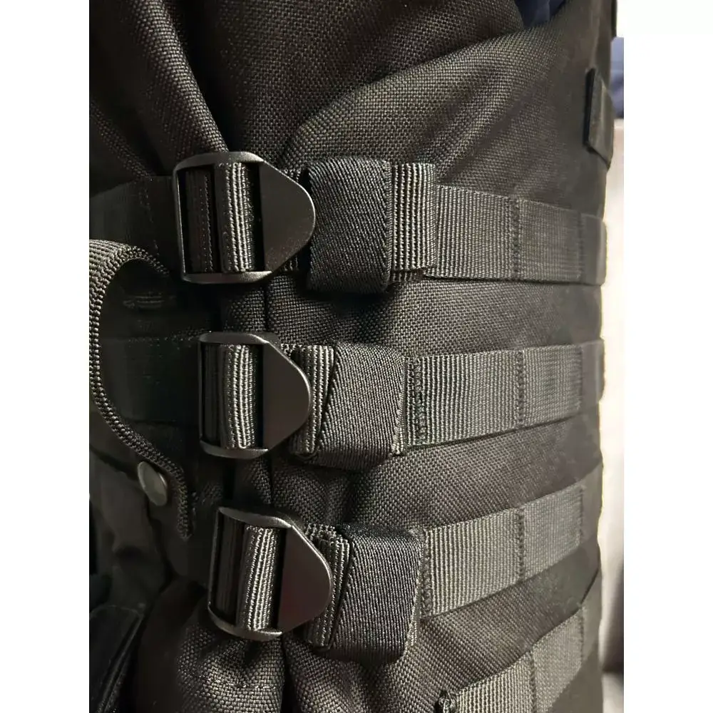 Gilet d'intervention Molle porte plaques noir V2 - ADN Tactical Gilet d'intervention Molle porte plaques noir V2 - ADN Tactical