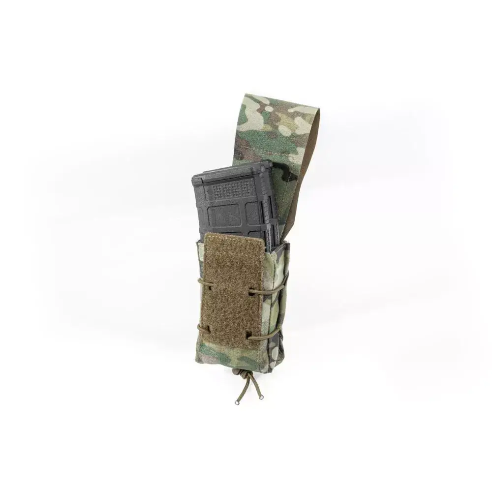 Double porte chargeur 5.56/7.62 polyvalent - Raptor Tactical Noir Double porte chargeur 5.56/7.62 polyvalent - Raptor Tactical Noir