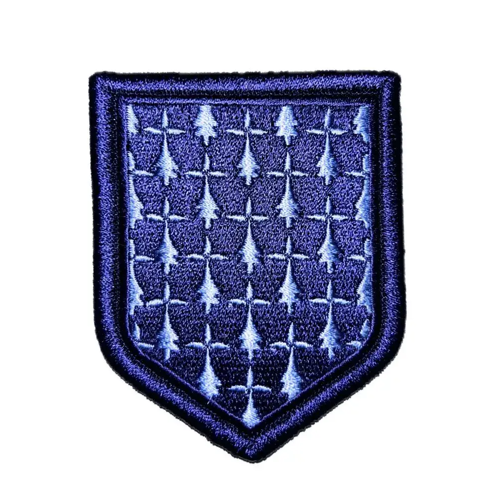Ecusson de Bras Brode Gendarmerie Departementale Bretagne Basse Visibilite Bleu Ecusson de Bras Brode Gendarmerie Departementale Bretagne Basse Visibilite Bleu