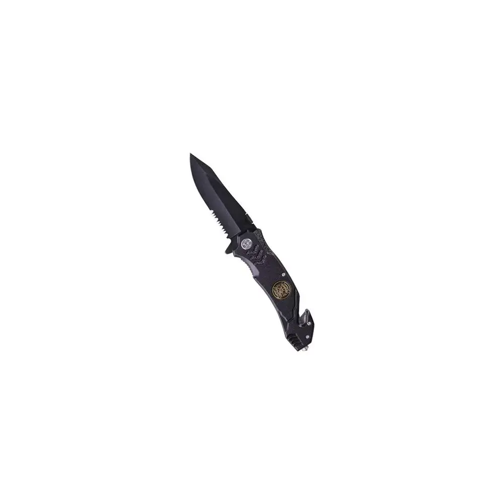 Couteau Fire Brigade brise vitre / coupe sangle - Miltec