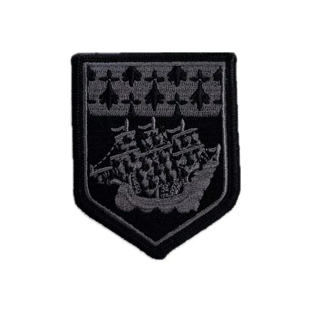 Ecusson de Bras Brode Gendarmerie Departementale Pays de Loire Basse Visibilite Noir Ecusson de Bras Brode Gendarmerie Departementale Pays de Loire Basse Visibilite Noir