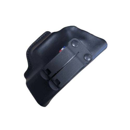 Holster Inside pour Glock 26 avec Clip métallique double monobloc fabrication Française By Passion cuir - ADN Tactical